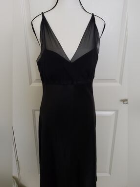 Ann Taylor Black Slip Dress
